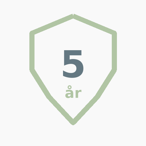 5 års garanti
